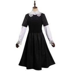Wednesday Addams Wednesday Robe Noir Cosplay Costume -Newcossky 12003359 1