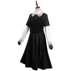 Wednesday Addams Wednesday Robe Noir Cosplay Costume -Newcossky 12003359 2