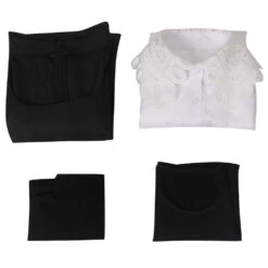 Wednesday Addams Wednesday Robe Noir Cosplay Costume -Newcossky 12003359 8