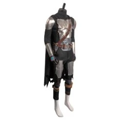 The Mandalorian 3 Din Djarin Noir Ensemble Cosplay Costume Carnaval -Newcossky 12003361 4