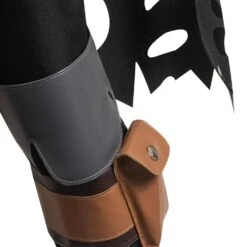 The Mandalorian 3 Din Djarin Noir Ensemble Cosplay Costume Carnaval -Newcossky 12003361 8