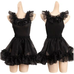 Wednesday Addams Wednesday Maillot De Bain Design Original Combinaison Cosplay Costume