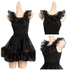 Wednesday Addams Wednesday Maillot De Bain Design Original Combinaison Cosplay Costume -Newcossky 12003367 costumebuy2009