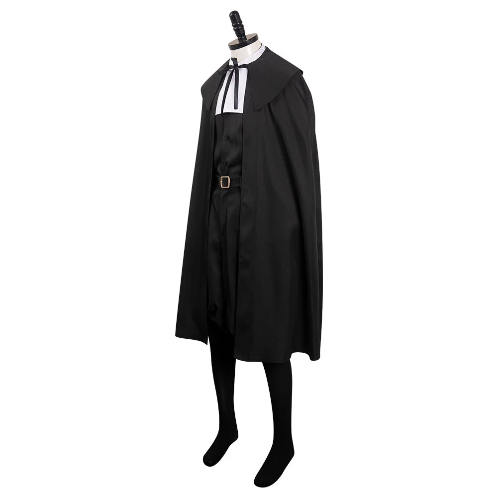Adulte Wednesday Addams Wednesday Josepf Crackstone Ensemble Cosplay Costume 7 Adulte Wednesday Addams Wednesday Josepf Crackstone Ensemble Cosplay Costume – Image 5