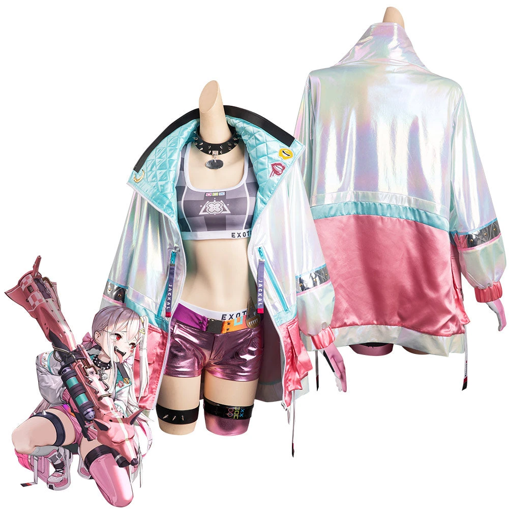 NIKKE: Goddess Of Victory Jackal Cosplay Costume 3 NIKKE: Goddess Of Victory Jackal Cosplay Costume