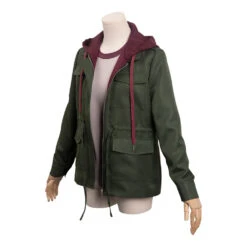 The Last Of Us Ellie Manteau Cosplay Costume Carnaval -Newcossky 12003386 2
