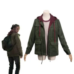 The Last Of Us Ellie Manteau Cosplay Costume Carnaval