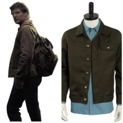 Adulte The Last Of Us Joel Manteau Homme Cosplay Costume