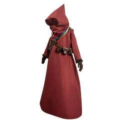 Enfant The Mandalorian 3 Star Wars Jawa Rouge Cosplay Costume -Newcossky 12003433 2