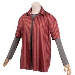 Adulte The Last Of Us Ellie Rouge Manteau Cosplay Costume -Newcossky 12003434 2