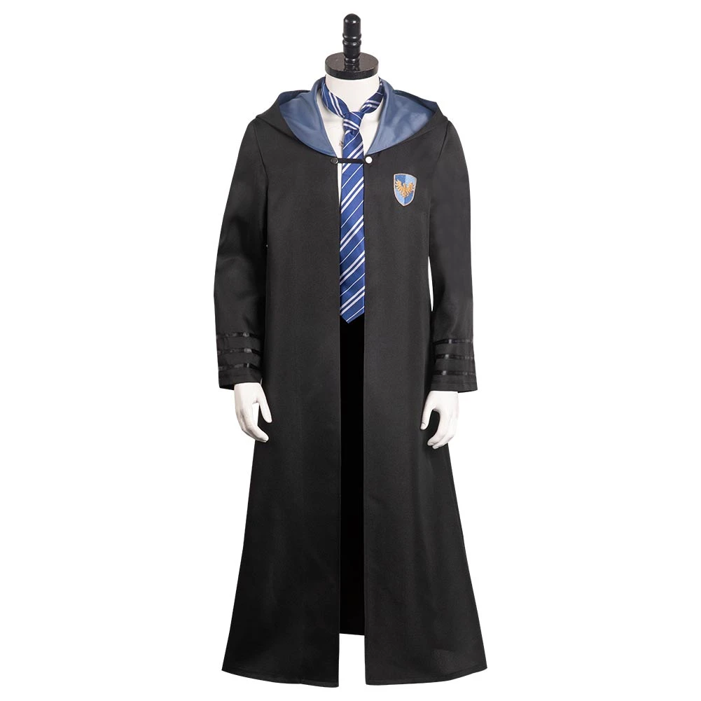 Adulte Hogwarts Legacy Ravenclaw Uniforme Scolaire Cosplay Costume 6 Adulte Hogwarts Legacy Ravenclaw Uniforme Scolaire Cosplay Costume – Image 4