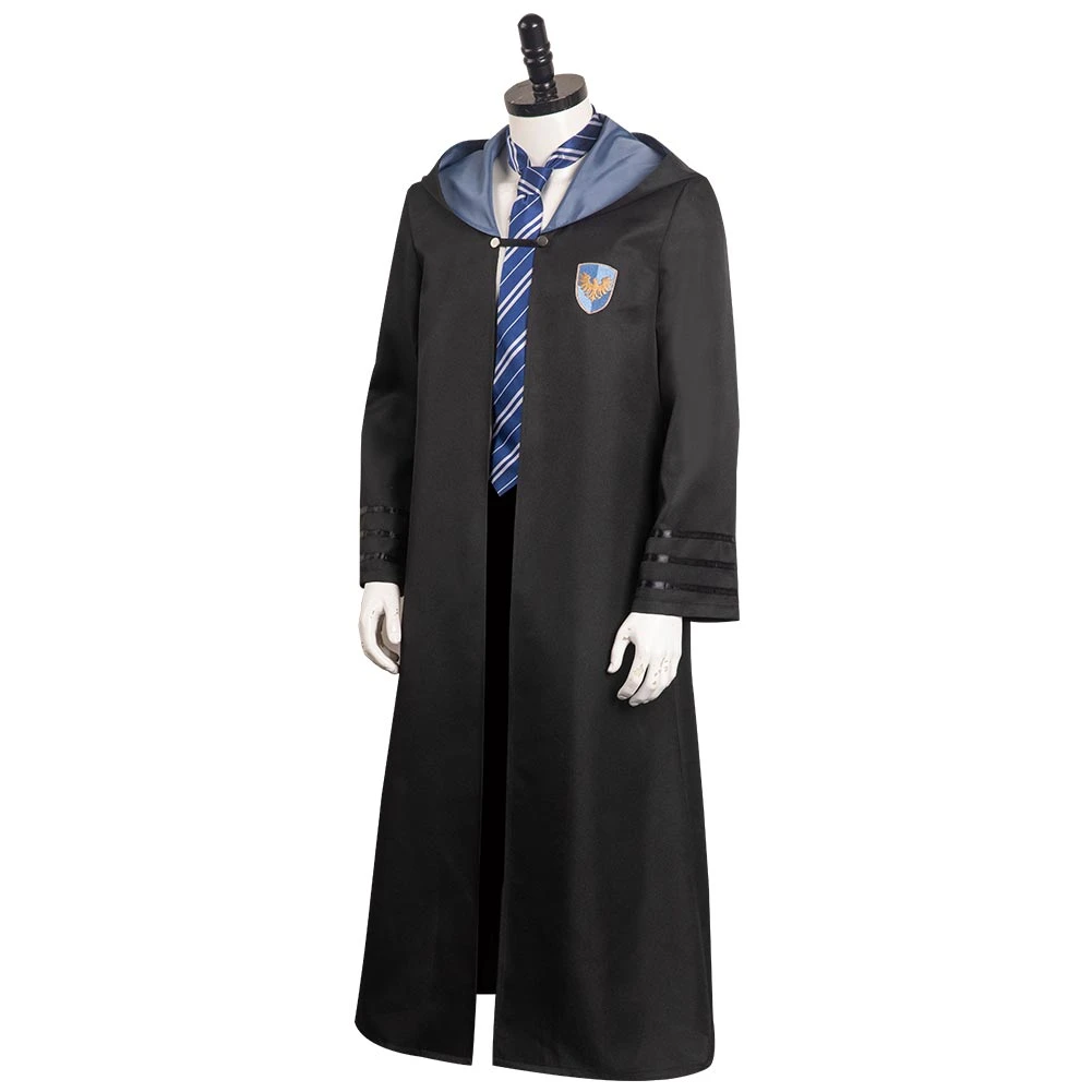 Adulte Hogwarts Legacy Ravenclaw Uniforme Scolaire Cosplay Costume 7 Adulte Hogwarts Legacy Ravenclaw Uniforme Scolaire Cosplay Costume – Image 5