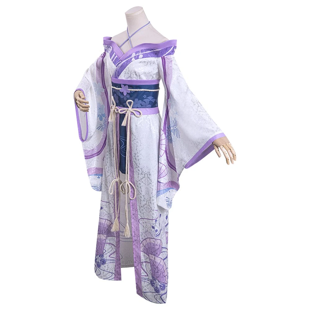 Chainsaw Man Himeno Hyakkiyakou Kimono Design Original Cosplay Costume 6 Chainsaw Man Himeno Hyakkiyakou Kimono Design Original Cosplay Costume – Image 4