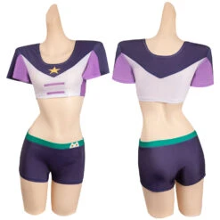 Luz à Osville The Owl House Luz Noceda Violet Maillot De Bain Cosplay Costume