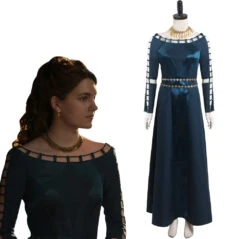 House Of The Dragon Alicent Hightower Robe Uniform Cosplay Costume Carnaval