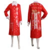 Adulte Japanais Bosozoku Kimono Rouge Noël Manteau Design Original Cosplay Costume -Newcossky 12008365 coserlife
