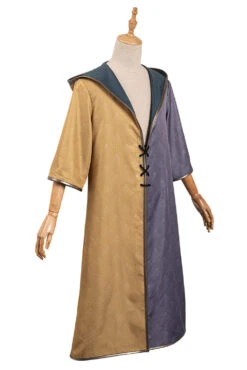 Enfant Hogwarts Legacy Hufflepuff Manteau Cosplay Costume Carnaval -Newcossky 12008975 4