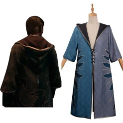 Enfant Hogwarts Legacy Ravenclaw Manteau Cosplay Costume Carnaval