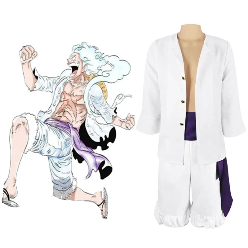 One Piece Nika Luffy Cosplay Costume 3 One Piece Nika Luffy Cosplay Costume