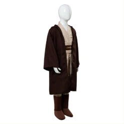 Enfant Star Wars Obi Wan Kenobi Jedi Halloween Cosplay Costume -Newcossky 130615 4