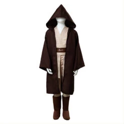 Enfant Star Wars Obi Wan Kenobi Jedi Halloween Cosplay Costume -Newcossky 130615 5
