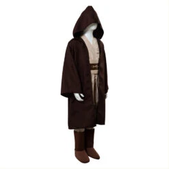 Enfant Star Wars Obi Wan Kenobi Jedi Halloween Cosplay Costume -Newcossky 130615 7