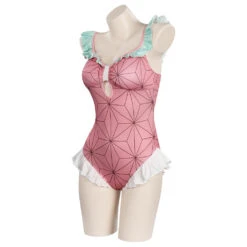 Demon Slayer Les Rôdeurs De La Nuit Kimetsu No Yaiba Nezuko Kamado Cosplay Maillot De Bain -Newcossky 15001555 2