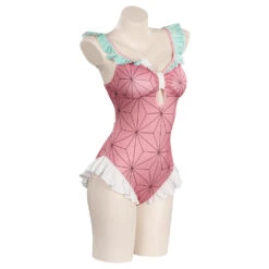 Demon Slayer Les Rôdeurs De La Nuit Kimetsu No Yaiba Nezuko Kamado Cosplay Maillot De Bain -Newcossky 15001555 4