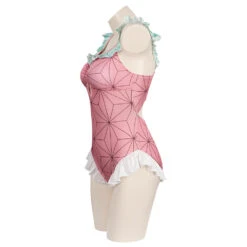 Demon Slayer Les Rôdeurs De La Nuit Kimetsu No Yaiba Nezuko Kamado Cosplay Maillot De Bain -Newcossky 15001555 5