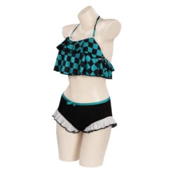 Demon Slayer Les Rôdeurs De La Nuit Kimetsu No Yaiba Tanjiro Kamado Cosplay Maillot De Bain -Newcossky 15001564 2