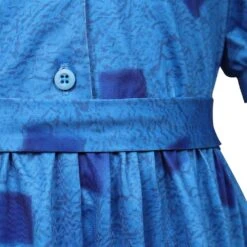 Film Matilda Enfant Robe Bleu Cosplay Costume Carnaval -Newcossky 15001683 6