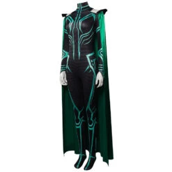 Film Thor: Ragnarok Hela Femme Vert Uniform Combinaison Cosplay Costume -Newcossky 15001694 2