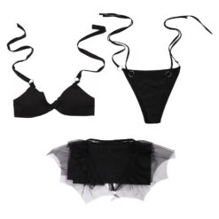 Wednesday Addams Wednesday Maillot De Bain Cosplay Costume Carnaval -Newcossky 15002131 12