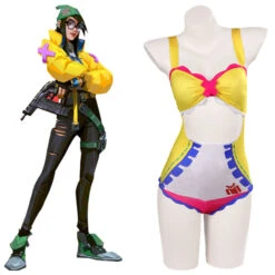Valorant Killjoy Jeu Maillot De Bain Design Original Cosplay Costume
