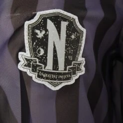 Adulte Wednesday Adams Femme Smock Manteau Cosplay Costume -Newcossky 15002145 6