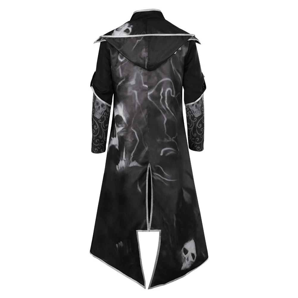 Adulte Hogwarts Legacy Dark Arts Robe Cape Coupe-vent Cosplay Costume Carnaval 4 Adulte Hogwarts Legacy Dark Arts Robe Cape Coupe-vent Cosplay Costume Carnaval – Image 2