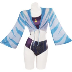 Star Wars Ahsoka Tano Maillot De Bain Design Original Cosplay Costume Carnaval -Newcossky 15002183 1