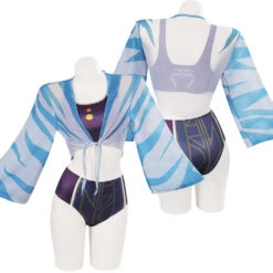 Star Wars Ahsoka Tano Maillot De Bain Design Original Cosplay Costume Carnaval -Newcossky 15002183 coserlife