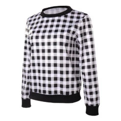 Adulte Wednesday Addams Wednesday Chemise à Carreaux Cosplay Costume -Newcossky 15002198 2