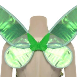 Adulte Peter Pan & Wendy Tinker Bell Robe Vert Ailes Cosplay Costume -Newcossky 15002217 5