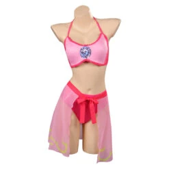 Film Super Mario Bros Princess Peach Maillot De Bain Cosplay Costume -Newcossky 15002594 1
