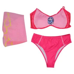 Film Super Mario Bros Princess Peach Maillot De Bain Cosplay Costume -Newcossky 15002594 8