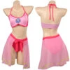 Film Super Mario Bros Princess Peach Maillot De Bain Cosplay Costume -Newcossky 15002594 coserlife