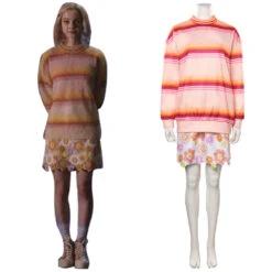 Adulte Wednesday Addams Enid Sinclair Rose Ensemble Cosplay Costume