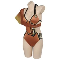 Hogwarts Legacy Harry Potter Hufflepuff Maillot De Bain Cosplay Costume -Newcossky 15002625 2