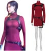 Resident Evil 4 Remake Ada Wong Tenue Rouge Cosplay Costume