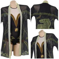 Hogwarts Legacy Harry Potter Hufflepuff Maillot De Bain Cosplay Costume Carnaval -Newcossky 15002677 costumebuy2009