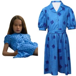 Film Matilda Matilda Robe Bleu Cosplay Costume Carnaval