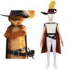 Enfant Le Chat Potté 2 : La Dernière Quête Puss In Boots Ensemble Cosplay Costume -Newcossky 15002689 cosplaystyle2014