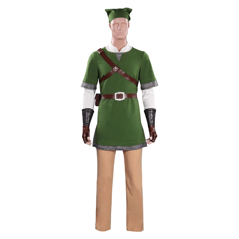 Adulte The Legend Of Zelda: Breath Of The Wild Link Cosplay Costume 5 Adulte The Legend Of Zelda: Breath Of The Wild Link Cosplay Costume – Image 3